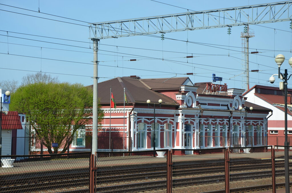 Железнодорожный вокзал Железнодорожный вокзал Гудогай, Гродненская область, фото