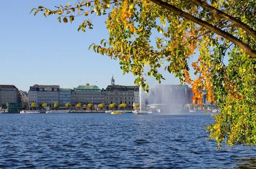 Внешний вид отеля Grand Elysee Hamburg в Гамбурге, фото 5