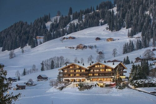 Внешний вид отеля Le Grand Chalet в Саанене, фото 1