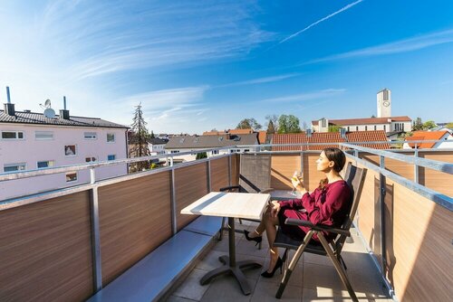 Апартаменты INhouse Wohnen auf Zeit в Ингольштадте