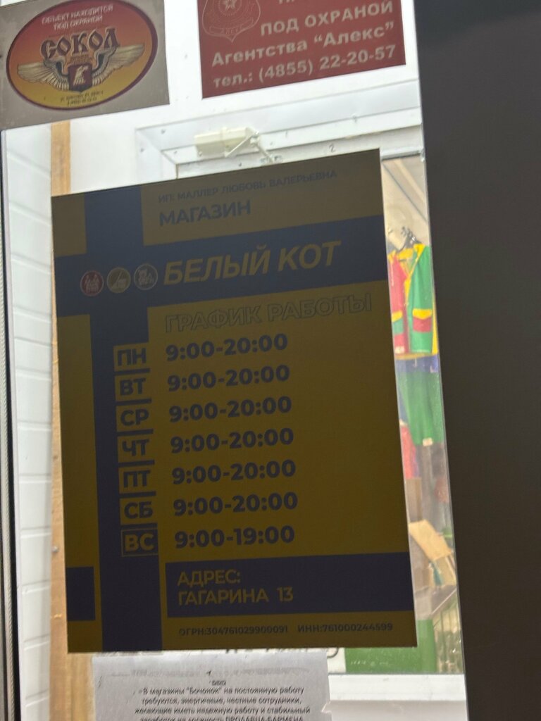 Household goods and chemicals shop Белый кот, Rybinsk, photo