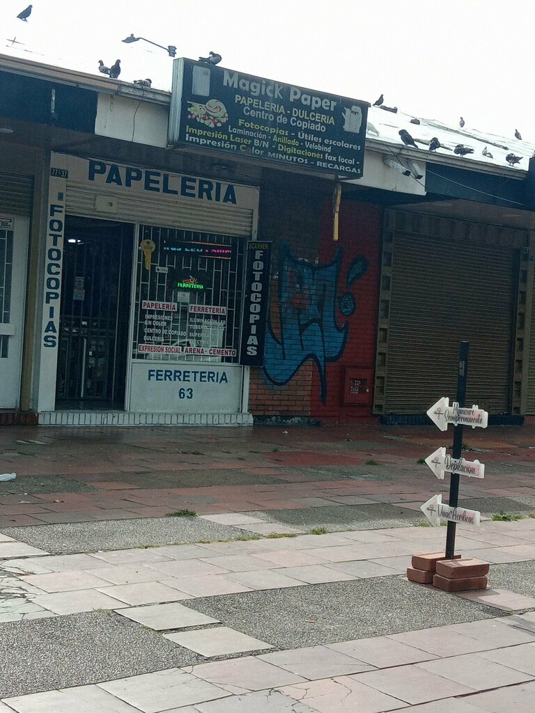 Stationery store Papelería, Bogota, photo