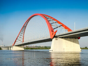Бугринский мост (Novosibirsk, Bugrinskiy most), landmark, attraction