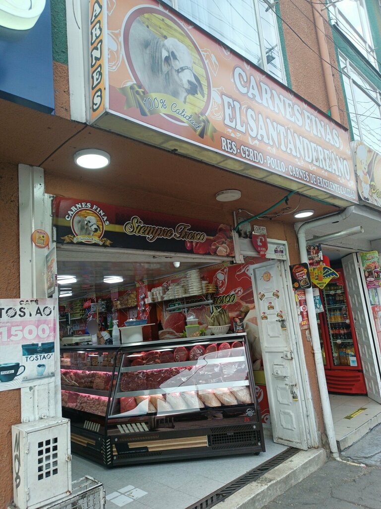Butcher shop Carnes Finas El Santanderiano, Bogota, photo