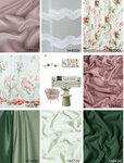Textil (Parkovaya Street, 10), cortinas, cornisas