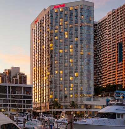 Внешний вид отеля Miami Marriott Biscayne Bay в Майами, фото 5