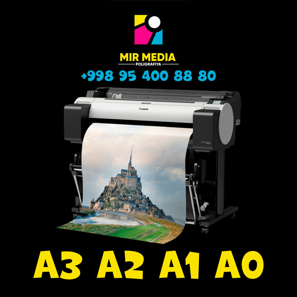 Printing services Mir Media Group, Tashkent, photo