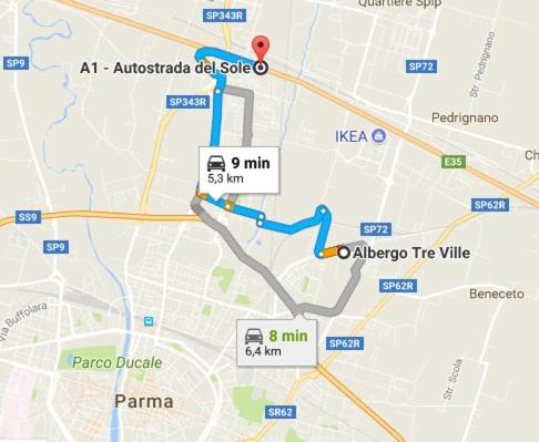 Фото Albergo Tre Ville