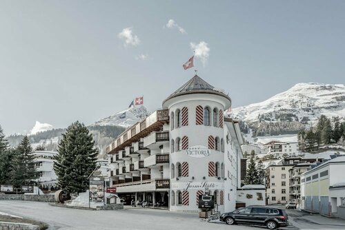 Внешний вид отеля Turmhotel Victoria в Давосе, фото 1