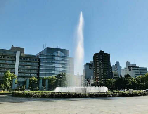 Внешний вид отеля Valie Hotel Hiroshima в Хиросиме, фото 5