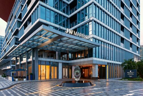 Внешний вид отеля Jw Marriott Hotel Shenzhen Bao'an в Шэньчжэни, фото 1