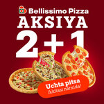 Bellissimo Pizza Riviera (Nodira street, 4), pizzeria