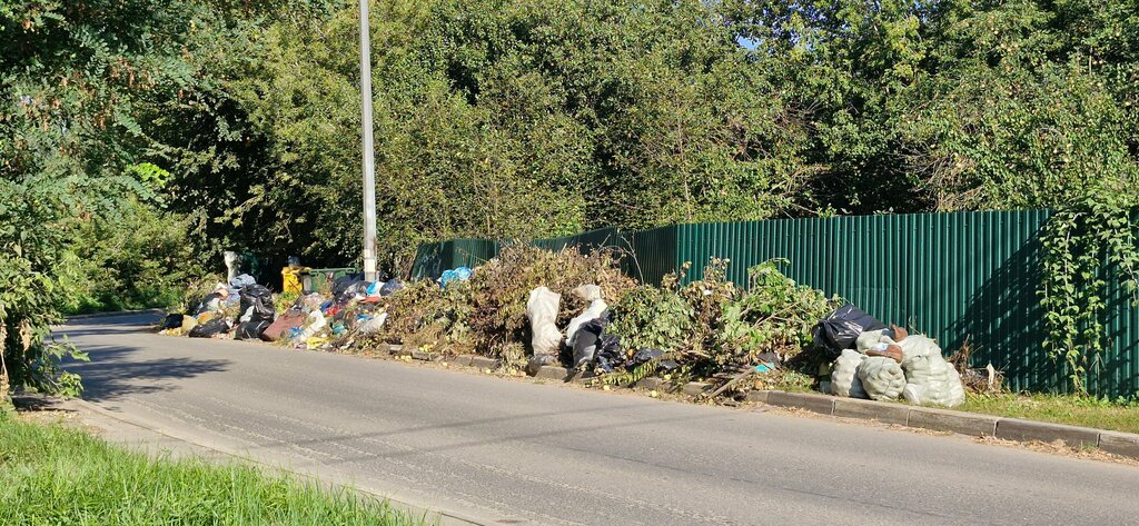 Trash and garbage disposal area Trash and garbage disposal area, Tambov, photo