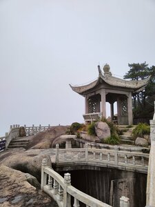 Mountain peak Tianzhu Shan 1760 meters, Anhui, photo