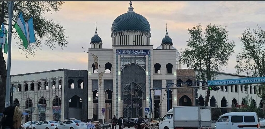 Mosque Bilol ibn Raboh Friday Mosque, Fergana Province, photo