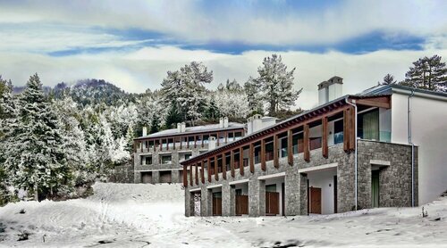 Внешний вид отеля Grand Forest Metsovo в Мецово, фото 1
