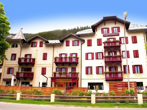Внешний вид отеля GH Hotel Piaz в Сан-Джованни ди Фассе - Сене Яне, фото 2