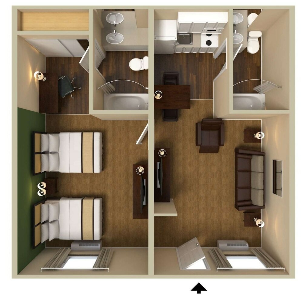 Фото Extended Stay America Suites Atlanta Cumberland Mall