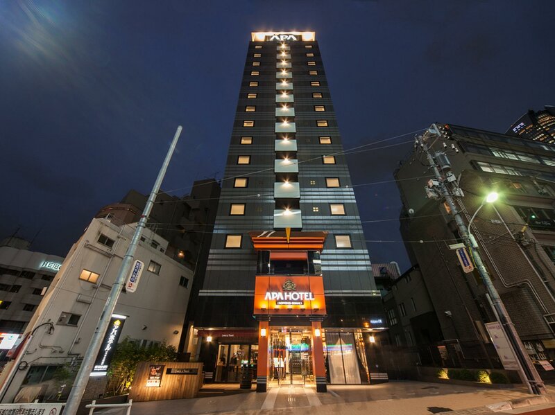 Гостиница Apa Hotel Roppongi Ekimae