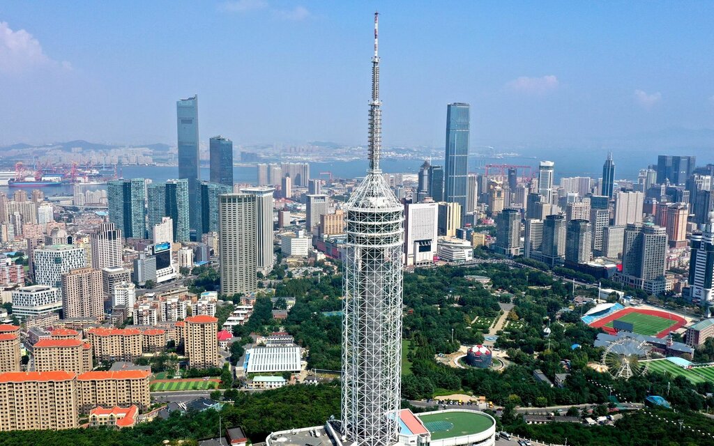 Landmark, attraction Даляньская смотровая башня, Dalian, photo