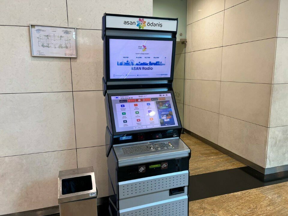 Payment terminal Asan Ödəniş, Baku, photo