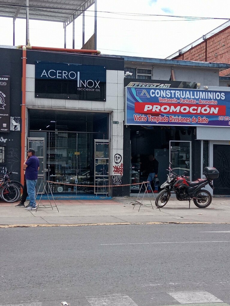 Aluminum, aluminum structures Acero Inox, Bogota, photo