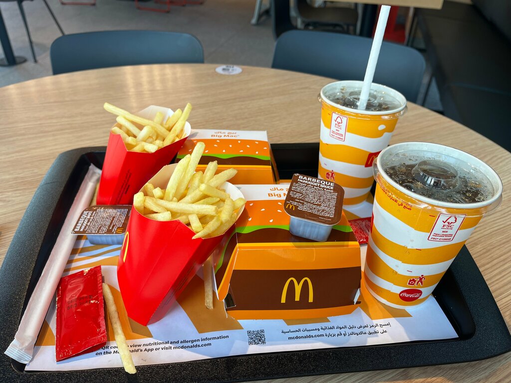 Fast food McDonald's, Dubai, photo
