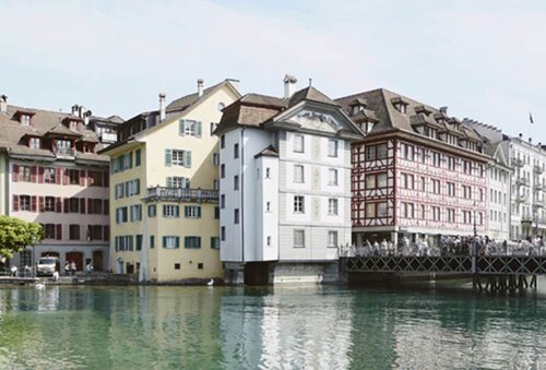 Внешний вид отеля Romantik Hotel Wilden Mann в Люцерне, фото 3