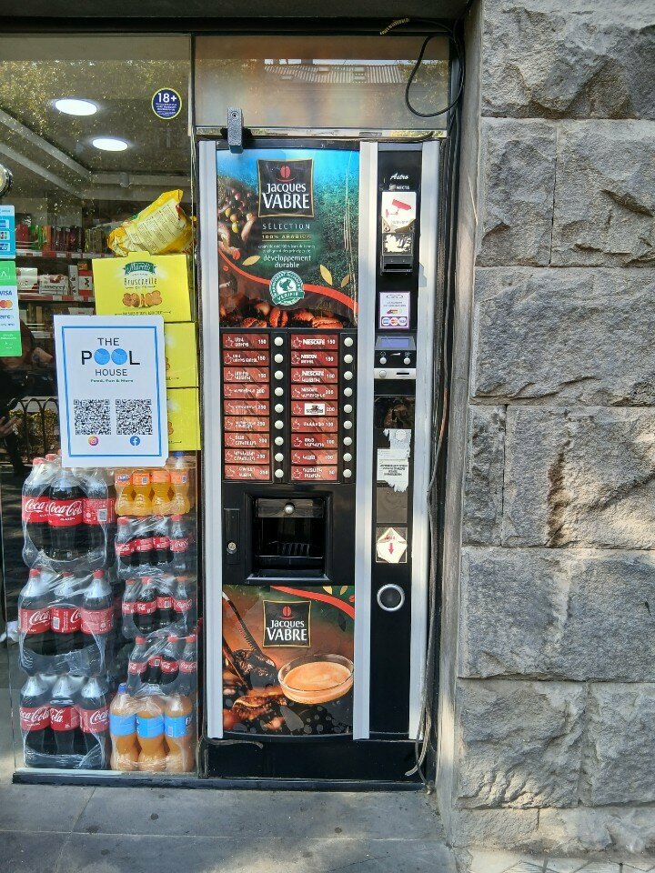Coffee machine Jacques Vabre, Yerevan, photo