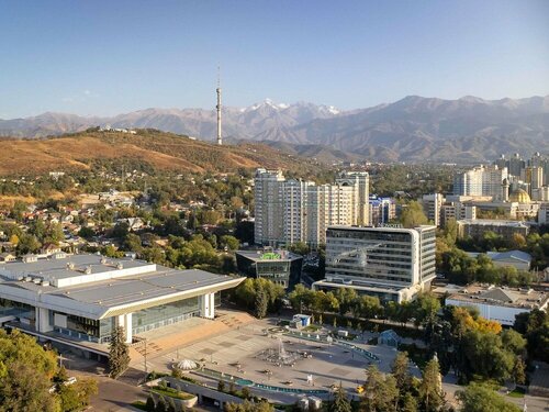 Внешний вид отеля Novotel Almaty City Center в Алматах, фото 3