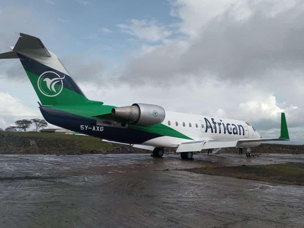 Airline African Express Airways, Sharjah, photo