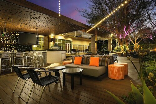 Внешний вид отеля Warner Center Marriott Woodland Hills в Лос-Анджелесе, фото 2