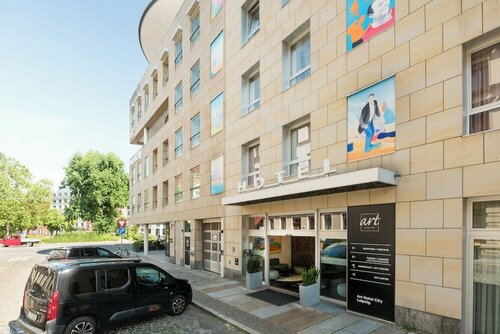 Внешний вид отеля Mercure Hotel Art Leipzig в Лейпциге, фото 3
