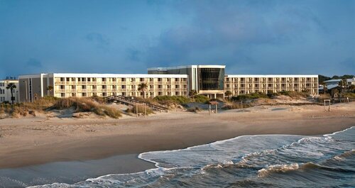 Внешний вид отеля Hotel Tybee в Тайби-Айленде, фото 1