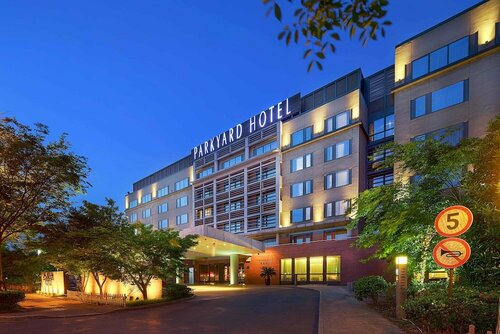 Внешний вид отеля Shanghai Parkyard Hotel в Пудуне, фото 1