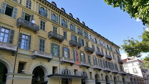 Внешний вид отеля Hotel Roma E Rocca Cavour в Турине, фото 1