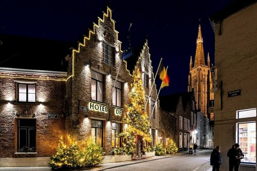 Внешний вид отеля Hotel de Castillion в Брюгге, фото 1