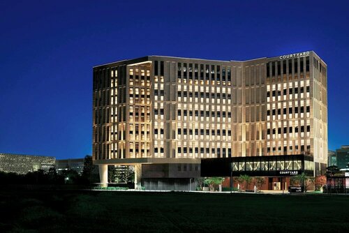 Внешний вид отеля Courtyard by Marriott Seoul Botanic Park в Сеуле, фото 4