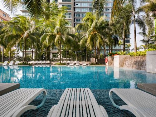 Внешний вид отеля Acappella Suite Hotel в Шах-Аламе, фото 2