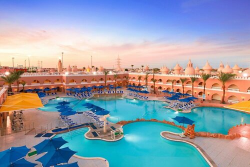 Гостиница Pickalbatros Alf Leila Wa Leila Resort в Хургаде