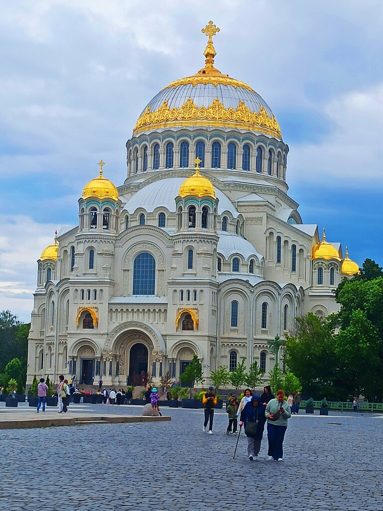 Orthodox church St. Nicholas Naval Cathedral, Kronstadt, photo