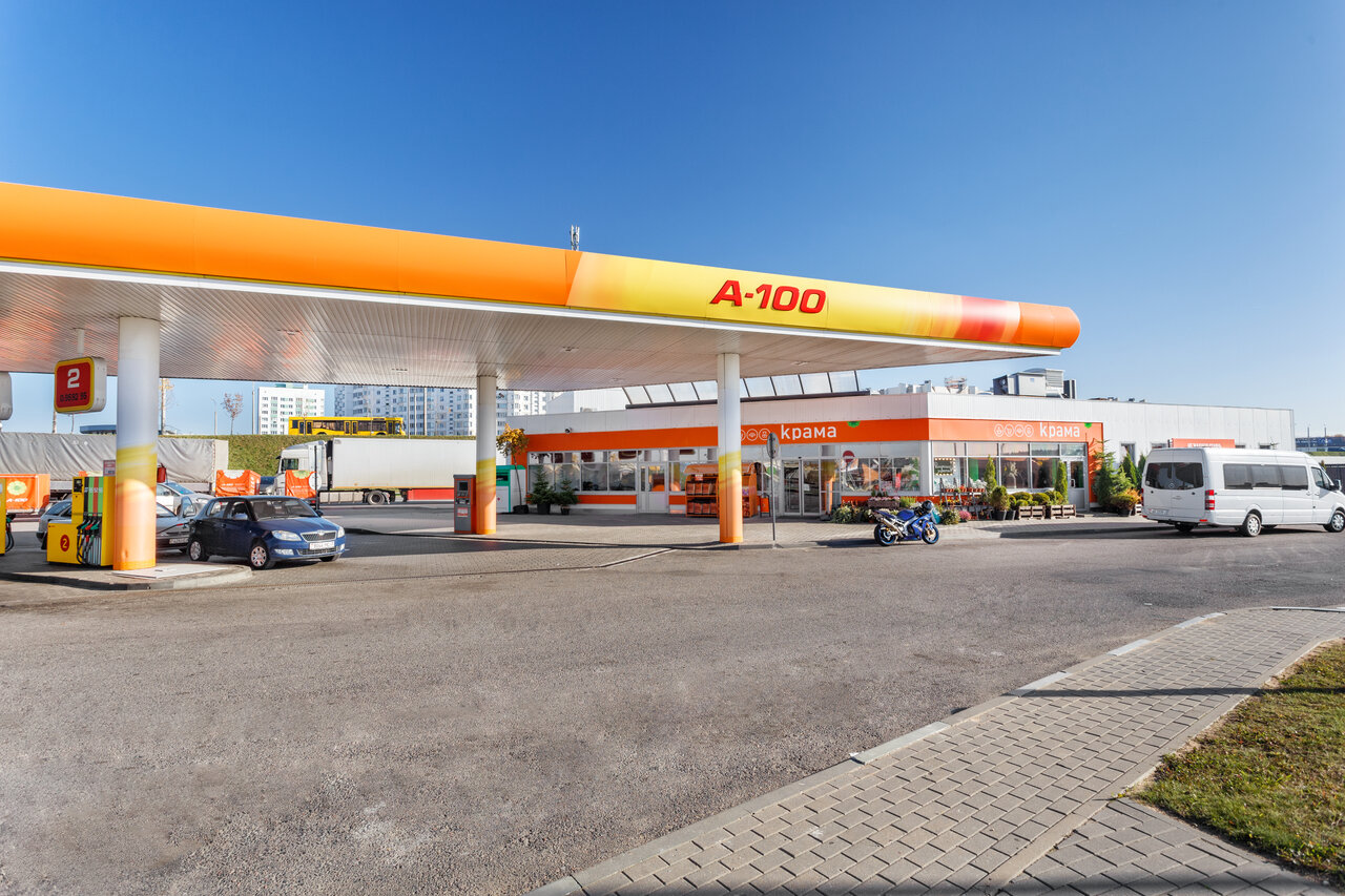 А100 заправка минск карта