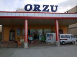 Orzu (Turdi Farogʻiy ko'chasi, 64А),  Buxoroda oziq-ovqat do‘koni