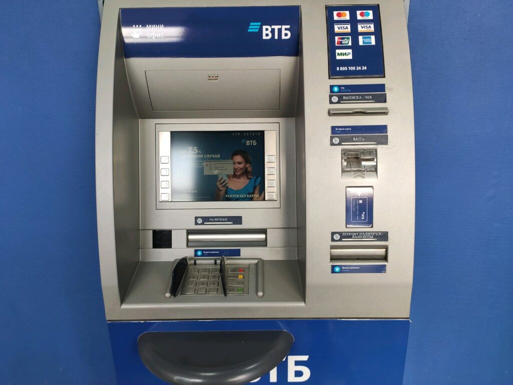 Карта банкоматов втб