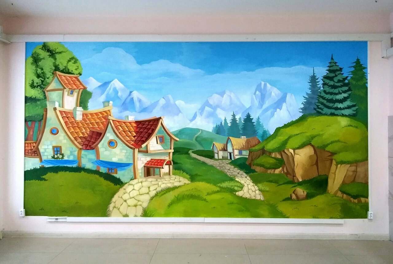 Задание 12 стена завешанная картинами выкаченная вода