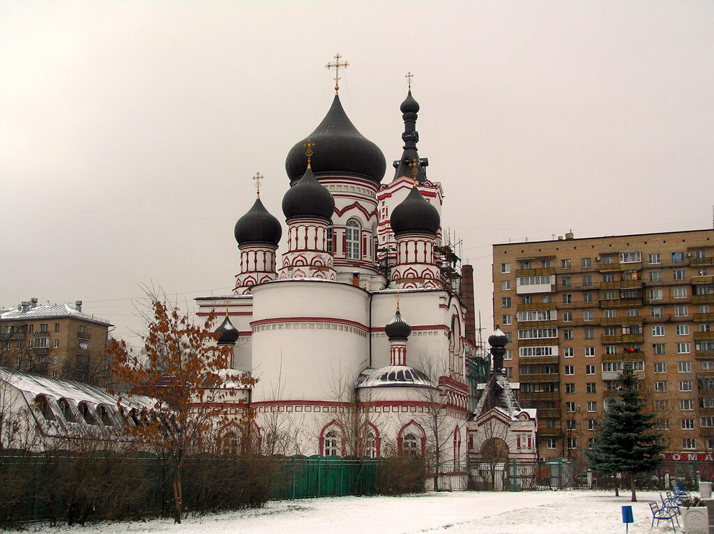 Православный храм Храм великомученика Димитрия Солунского на Благуше, Москва, фото