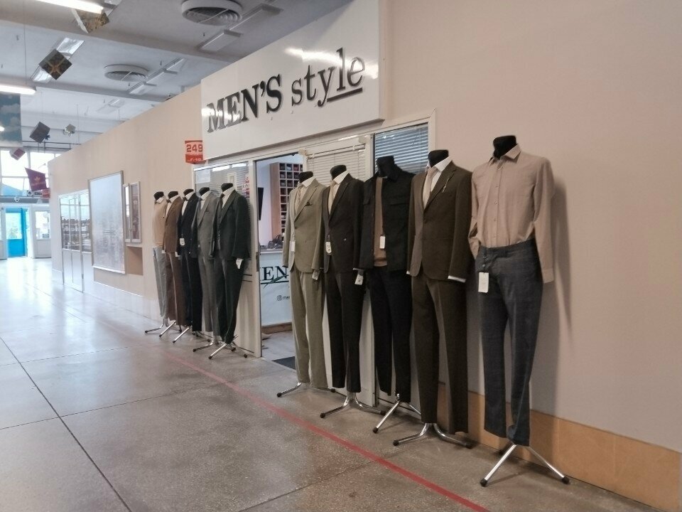 Clothing store Men's style, Grodno, photo