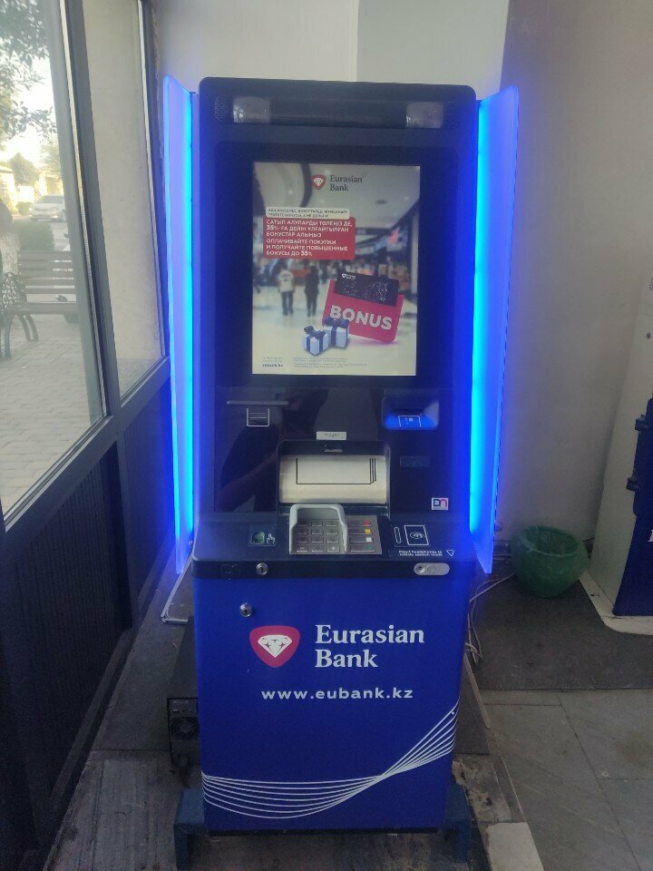 ATM Eurasian Bank, Turkestan, photo