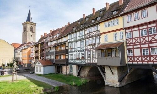 Внешний вид отеля Krämerbrücke Erfurt в Эрфурте, фото 1
