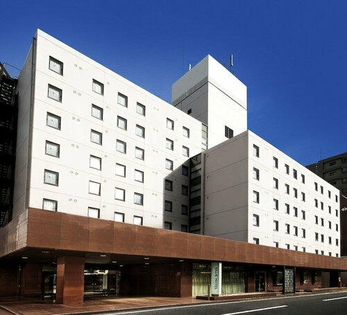 Внешний вид отеля Valie Hotel Hiroshima в Хиросиме, фото 1